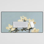 Japanese Azaleas by Ogawa Kazumasa Desk Mat Gallery Image 1