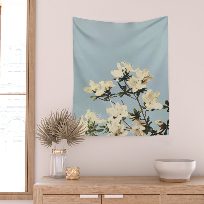 Japanese Azaleas by Ogawa Kazumasa Wall Tapestry Gallery Image 2