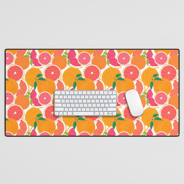 Grapefruit Harvest Desk Mat Gallery Image 1