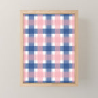 Soft Tones Grid Fusion Mini Art Print Gallery Image 1