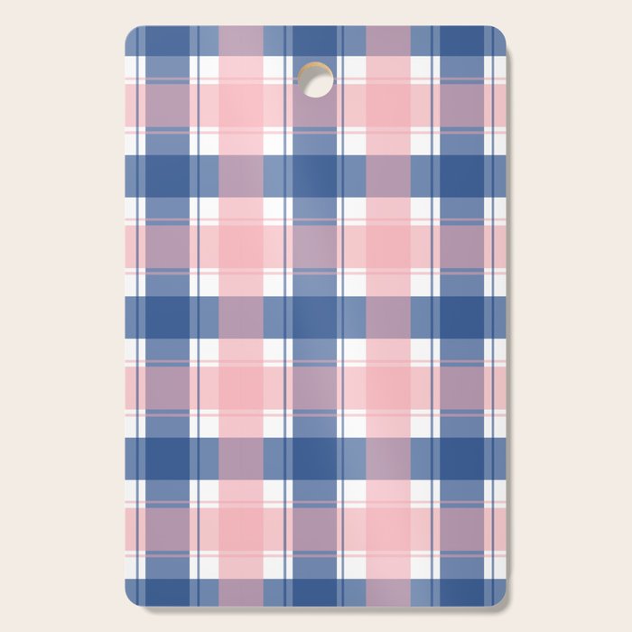 Soft Tones Grid Fusion Cutting Board Gallery Image 1