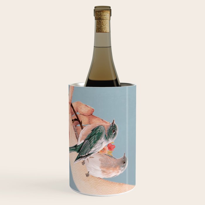Birds on Hand Wine Chiller Gallery Image 1