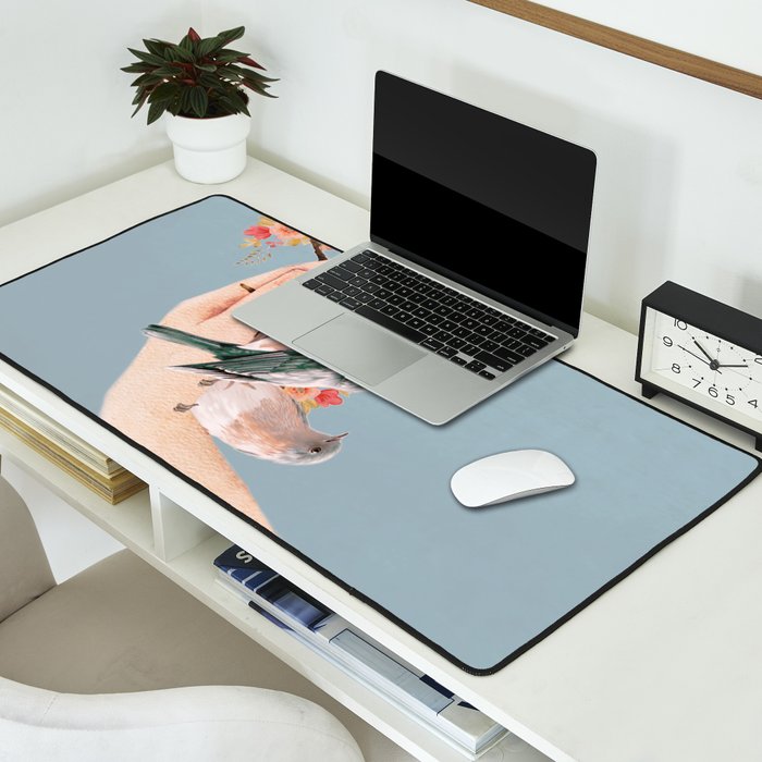 Birds on Hand Desk Mat Gallery Image 2