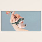 Birds on Hand Desk Mat Gallery Image 3