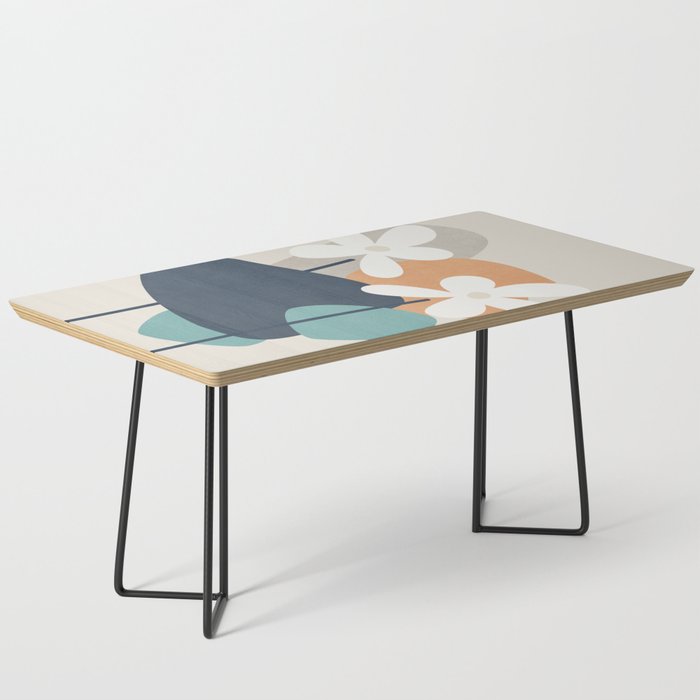 Abstract Flowers 3 Coffee Table Gallery Image 1