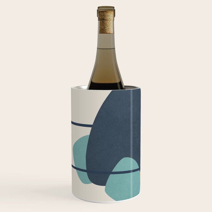 Abstract Flowers 3 Wine Chiller Gallery Image 2