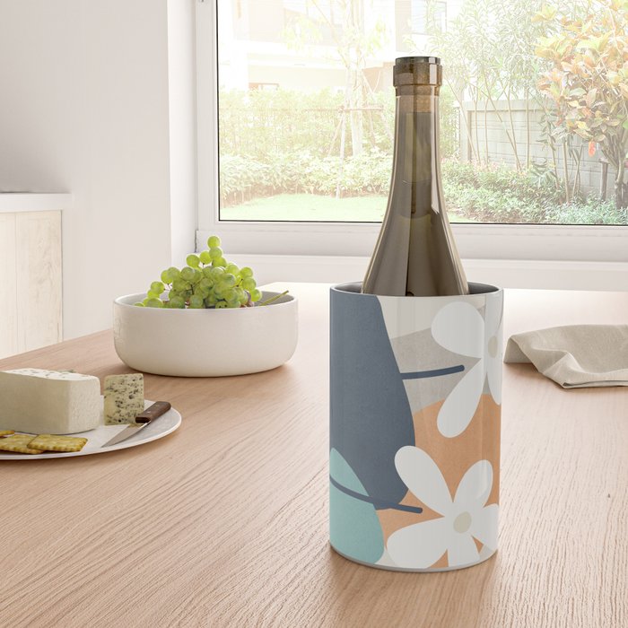 Abstract Flowers 3 Wine Chiller Gallery Image 4