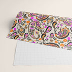 Vibrant paisley print Wrapping Paper Gallery Image 2