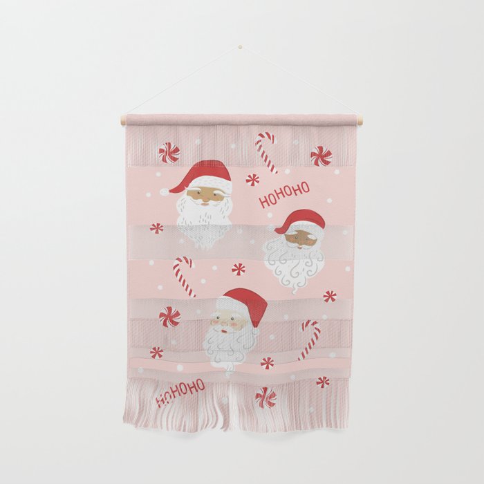 Peppermint Santas Wall Hanging Gallery Image 1