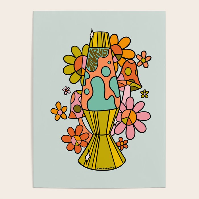Taurus Lava Lamp Poster Gallery Image 1