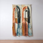 Bird Duality III Window Curtain Gallery Image 3
