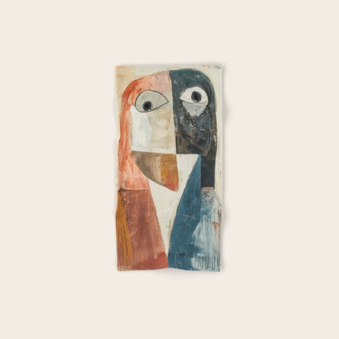 Bird Duality III Bath Towel Gallery Image 1