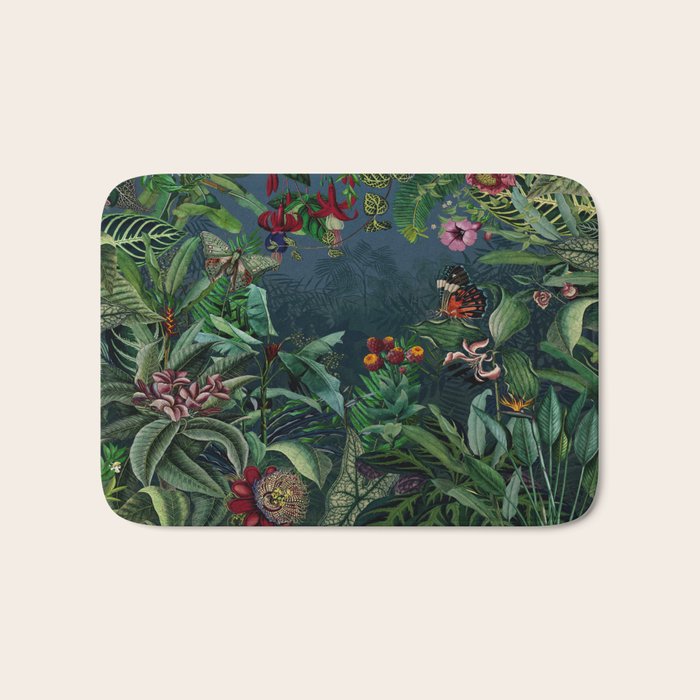 Midnight rainforest I Bath Mat Gallery Image 1
