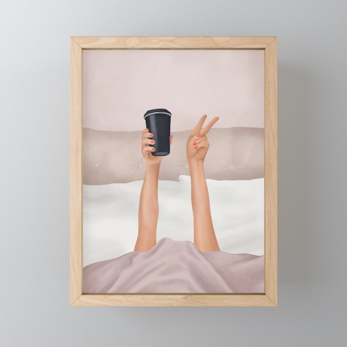 Morning Coffee IV Mini Art Print Gallery Image 1