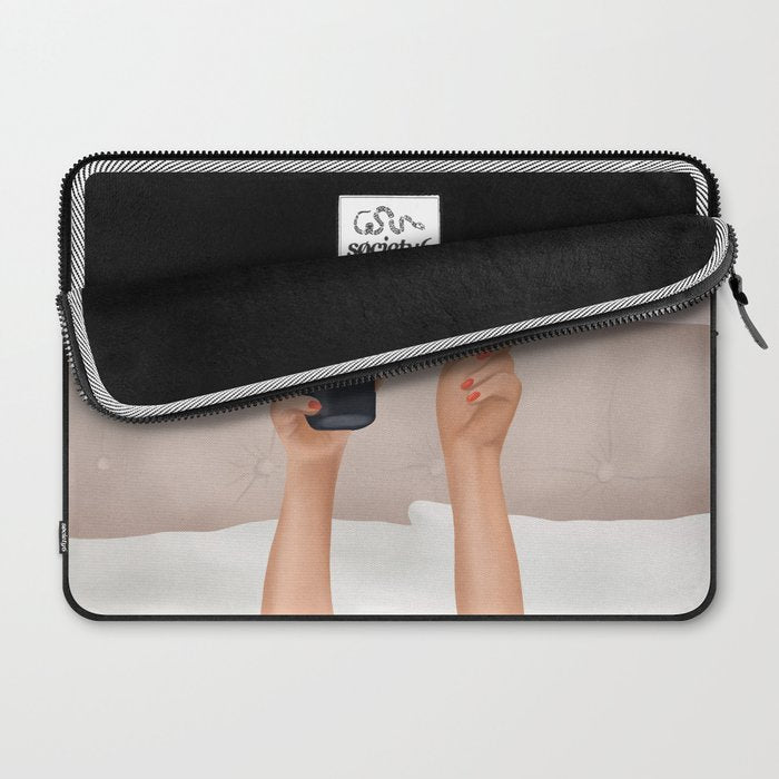 Morning Coffee IV Laptop Sleeve Gallery Image 2