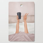 Morning Coffee IV Cutting Board Gallery Image 1