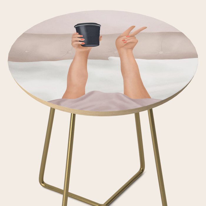 Morning Coffee IV Side Table Gallery Image 2