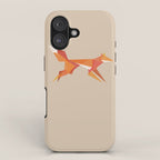 Fractal geometric fox iPhone Case Gallery Image 1