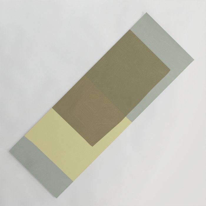 Overlay of colors minimal design 03 Yoga Mat Gallery Image 1