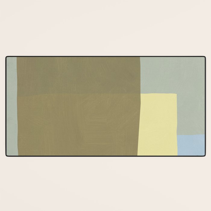 Overlay of colors minimal design 03 Desk Mat Gallery Image 3