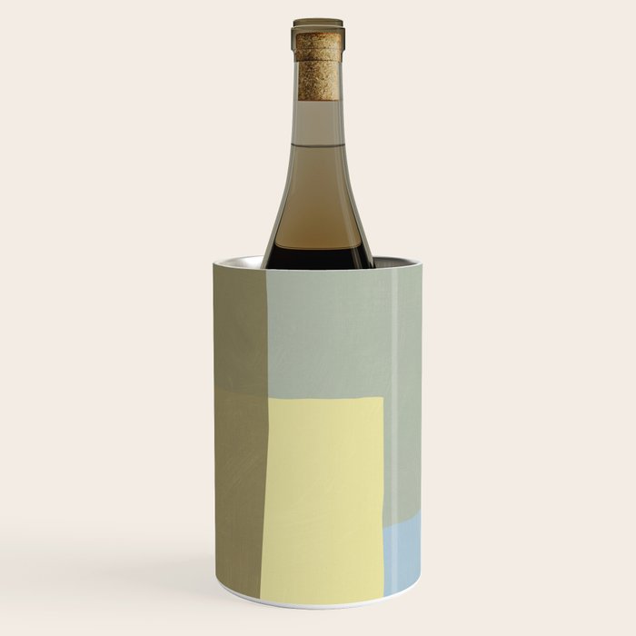 Overlay of colors minimal design 03 Wine Chiller Gallery Image 3
