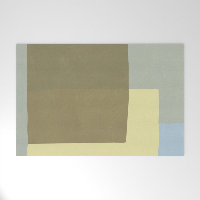 Overlay of colors minimal design 03 Welcome Mat Gallery Image 1