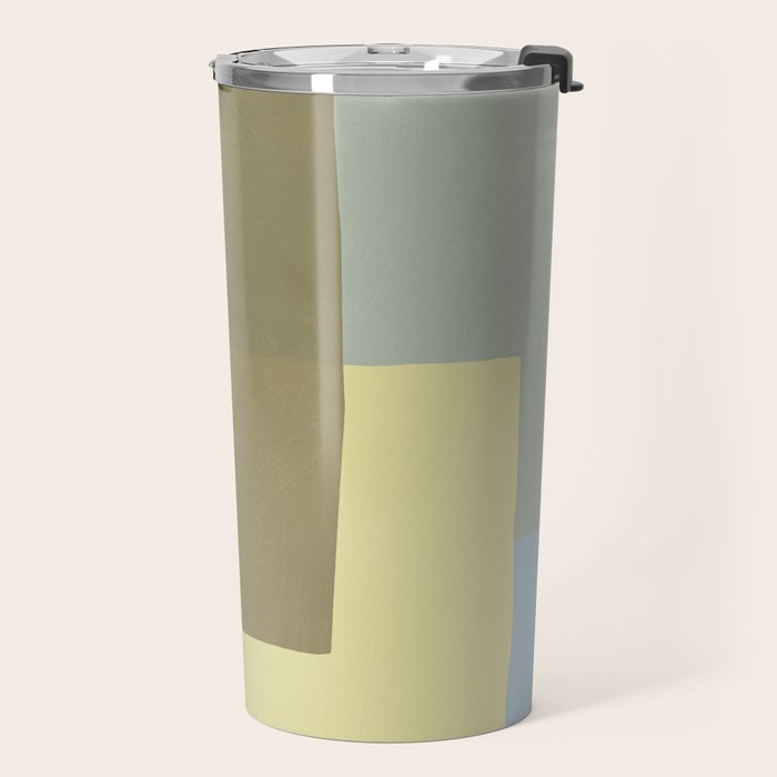 Overlay of colors minimal design 03 Travel Mug Gallery Image 2