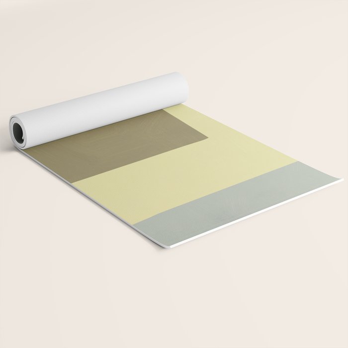 Overlay of colors minimal design 03 Yoga Mat Gallery Image 2
