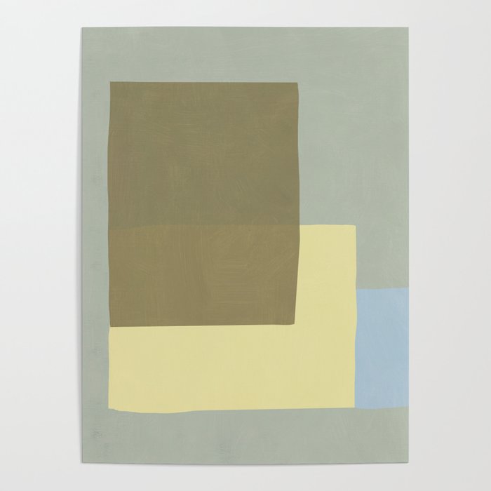 Overlay of colors minimal design 03 Poster Gallery Image 1