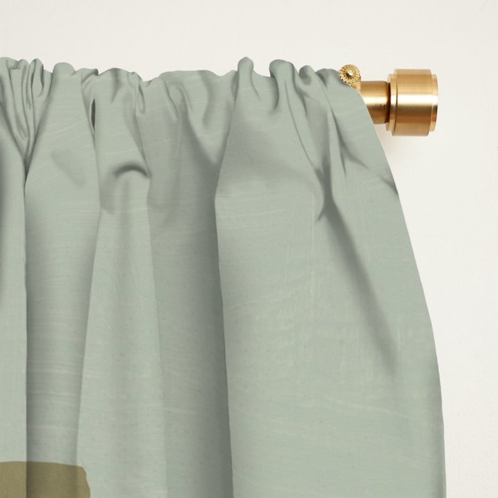 Overlay of colors minimal design 03 Window Curtain Gallery Image 2