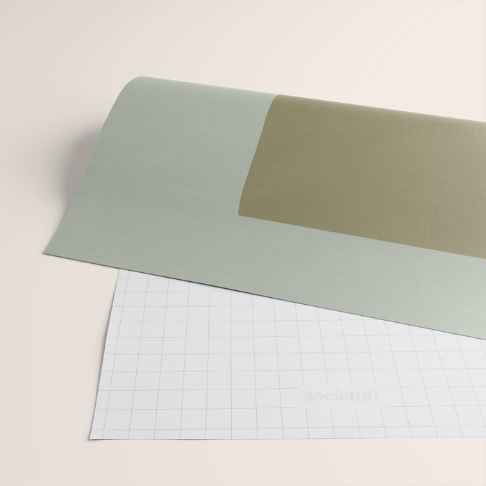 Overlay of colors minimal design 03 Wrapping Paper Gallery Image 2