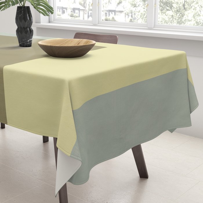 Overlay of colors minimal design 03 Tablecloth Gallery Image 3