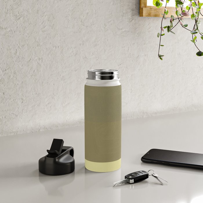 Overlay of colors minimal design 03 Water Bottle Gallery Image 4
