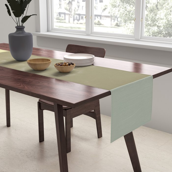 Overlay of colors minimal design 03 Table Runner Gallery Image 2