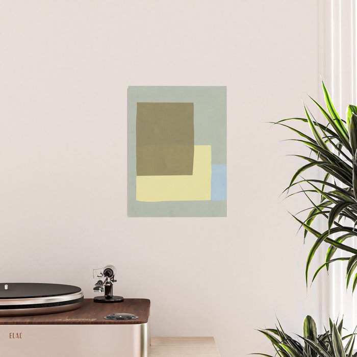 Overlay of colors minimal design 03 Poster Gallery Image 2
