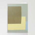 Overlay of colors minimal design 03 Stationery Card Gallery Image 2