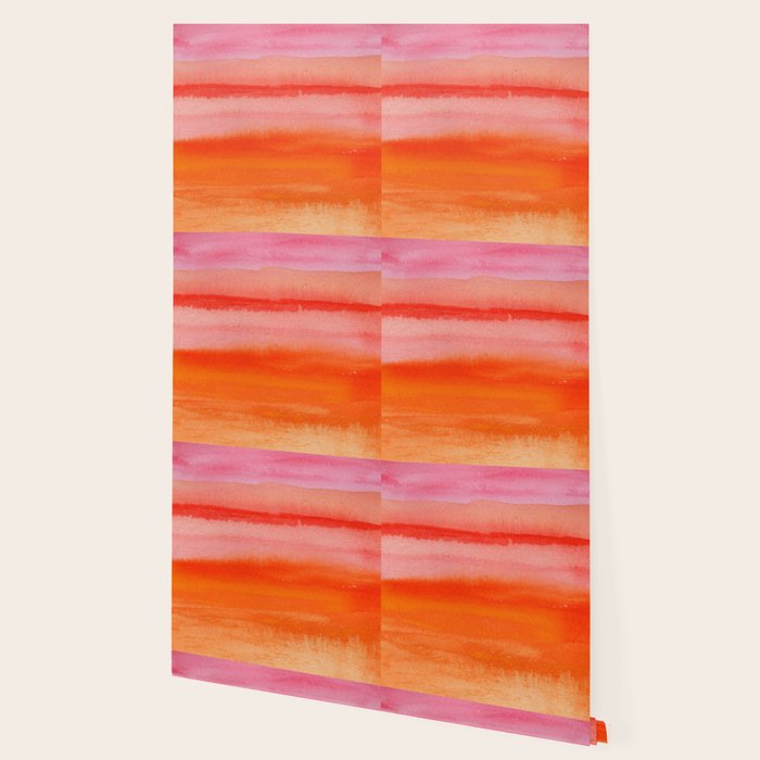 Watercolor Sunset Sky Wallpaper Gallery Image 2