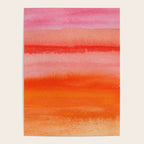 Watercolor Sunset Sky Poster Gallery Image 4