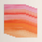 Watercolor Sunset Sky Wrapping Paper Gallery Image 3