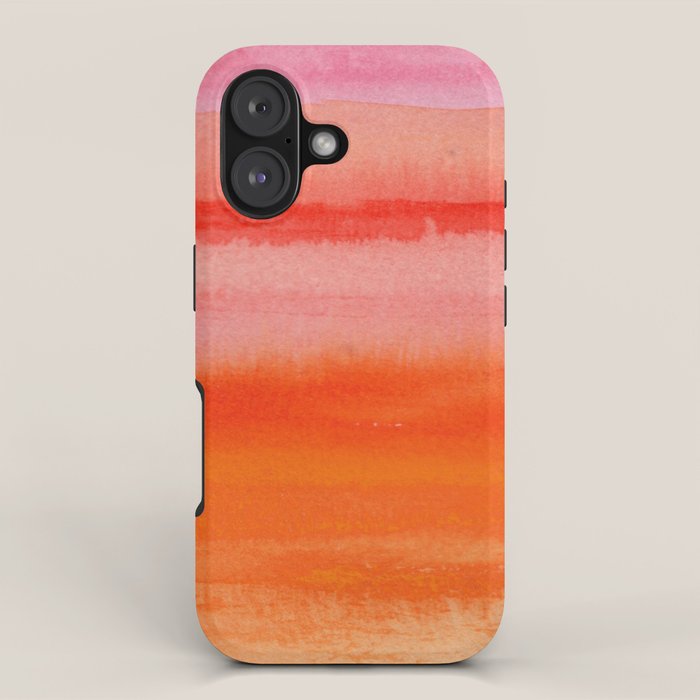 Watercolor Sunset Sky iPhone Case Gallery Image 1