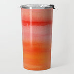 Watercolor Sunset Sky Travel Mug Gallery Image 2
