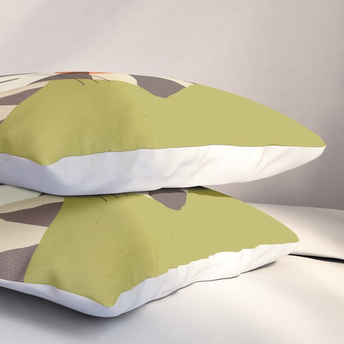 Tiger, Animal Portrait Pillow Sham Gallery Image 3