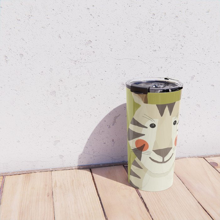 Tiger, Animal Portrait Travel Mug Gallery Image 4