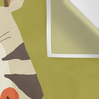 Tiger, Animal Portrait Wall Tapestry Gallery Image 3