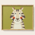 Tiger, Animal Portrait Serving Tray Gallery Image 1