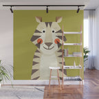 Tiger, Animal Portrait Wall Mural Gallery Image 1