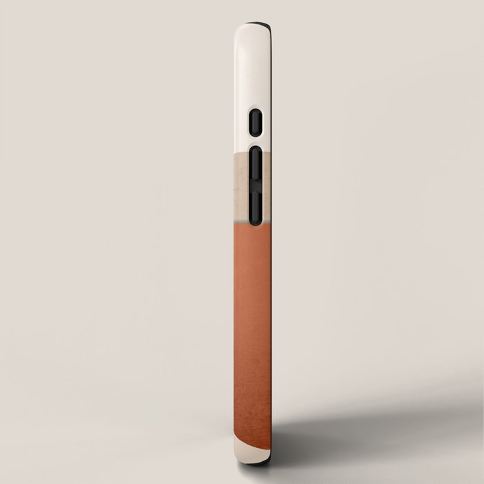 Minimal Abstract Art Landscape 11 iPhone Case Gallery Image 2