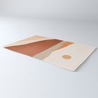 Minimal Abstract Art Landscape 11 Rug Gallery Image 3