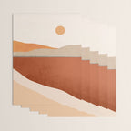 Minimal Abstract Art Landscape 11 Wrapping Paper Gallery Image 3