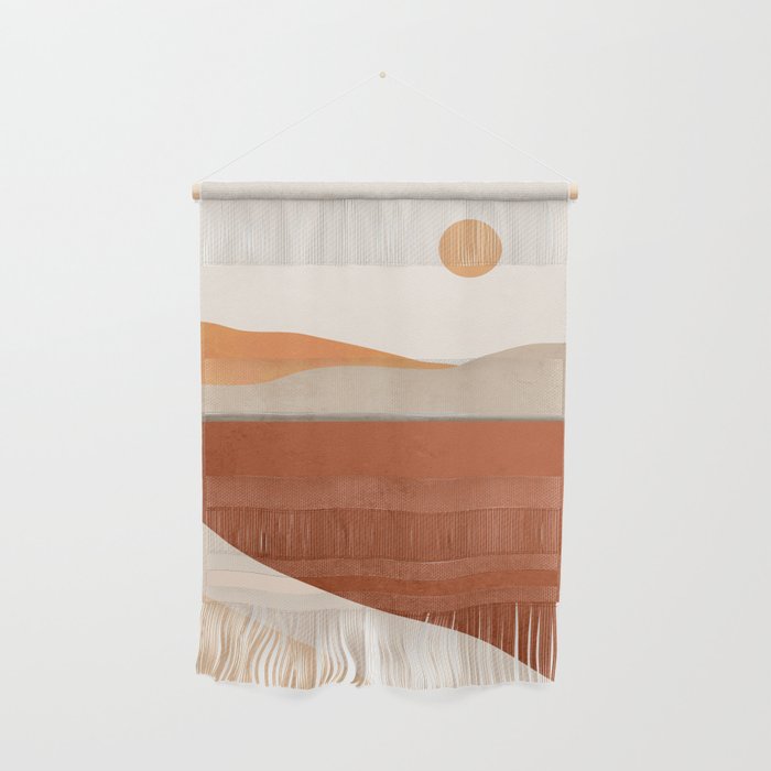 Minimal Abstract Art Landscape 11 Wall Hanging Gallery Image 1